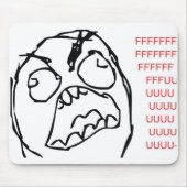 Raserei-Schleppangel Mousepad (Vorne)