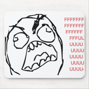 Raserei-Schleppangel Mousepad