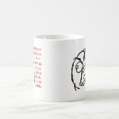 Raserei-Typ fuuu fuuuu Kaffeetasse (Mittel)