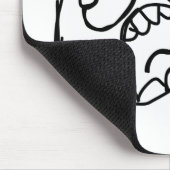 Raserei-Typ fuuu fuuuu Mousepad (Ecke)