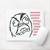 Raserei-Typ fuuu fuuuu Mousepad (Mit Mouse)