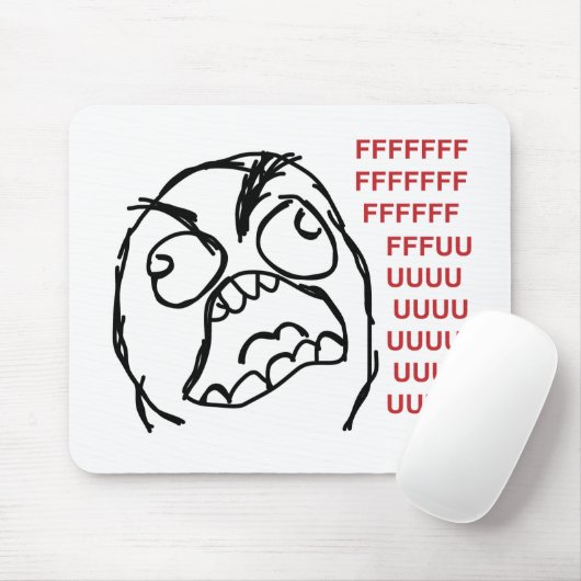 Raserei-Typ fuuu fuuuu Mousepad (Mit Mouse)