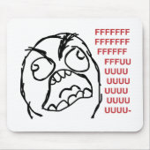 Raserei-Typ fuuu fuuuu Mousepad (Vorne)