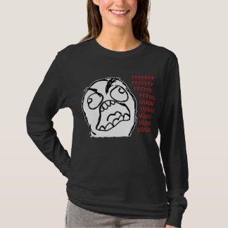 Raserei-Typ fuuu fuuuu T-Shirt