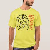 Rasereigesichtsraserei-Comic meme lol rofl T-Shirt (Vorderseite)