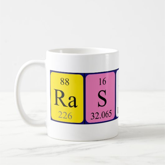 Rashid Periodenname Tasse (Links)