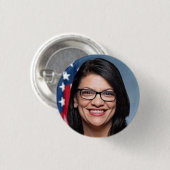 Rashida Tlaib Button (Vorne & Hinten)