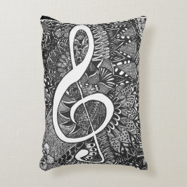 Rashmi Musical Note Pillow Dekokissen