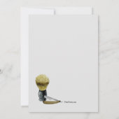 Rasieren der Element-Einladung Einladung (Rückseite)