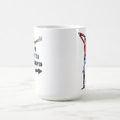 Rasierender, dummer Jackass Kaffeetasse (Mittel)
