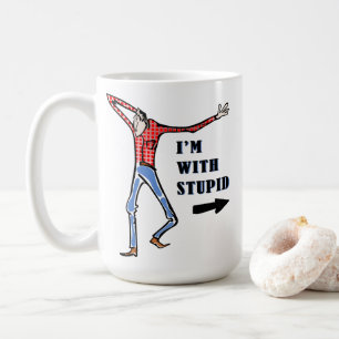 Rasierender, dummer Jackass Kaffeetasse