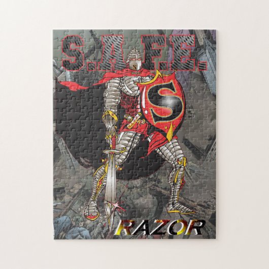 Rasierer Puzzle (Vertikal)
