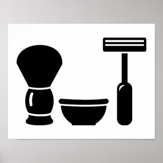 Rasiergerät Poster