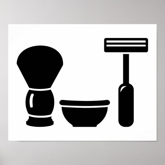 Rasiergerät Poster (Vorne)