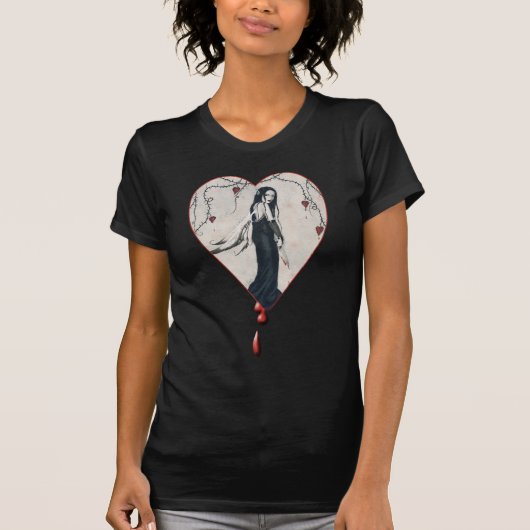 Rasierklingen-Romance feenhafter T - Shirt (Vorderseite)