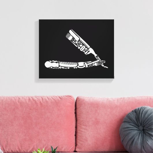 Rasierkombinationen Leinwanddruck (Insitu (Wohnzimmer))