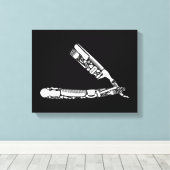 Rasierkombinationen Leinwanddruck (Insitu (Holzboden))