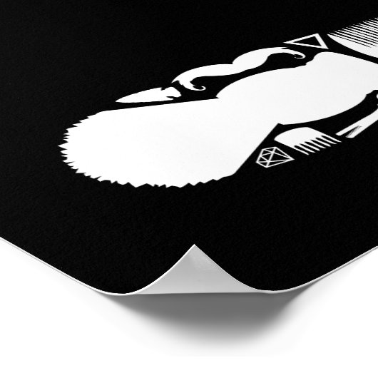 Rasierkombinationen Poster (Ecke)