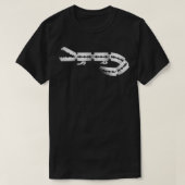 Rasierkrokodil T-Shirt (Design vorne)