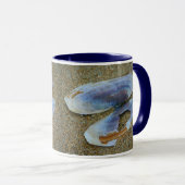 Rasiermesser-Muschel-Muschel, Oregon Tasse (VorderseiteRechts)