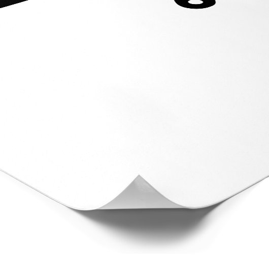 Rasiermesser Poster (Ecke)