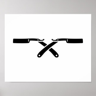 Rasiermesser Poster