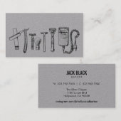 Rasiermesser Visitenkarte (Vorne/Hinten)