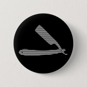 Rasiermesserstreifen Button