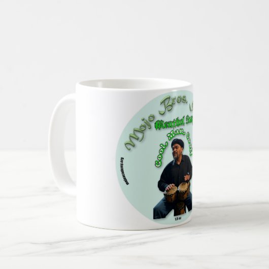Rasierschale – Mojo Brothers Menthol-Seife Kaffeetasse (Vorderseite Links)
