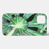 Rasierseile auf Blätter Case-Mate iPhone Hülle (Rückseite (Horizontal))