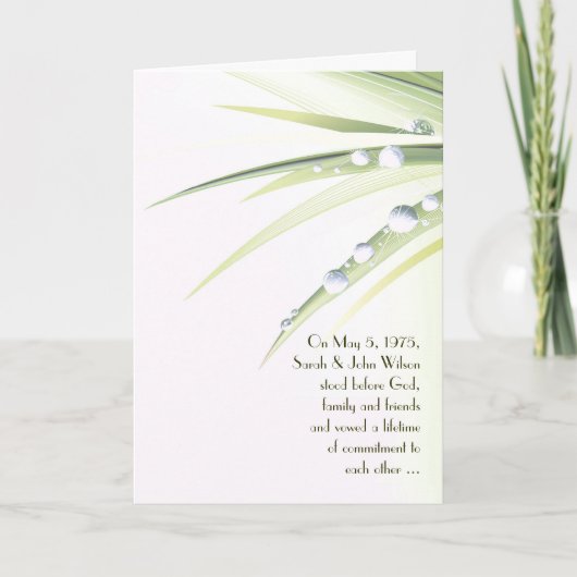 Rasierseile auf Blätter Einladung (Vorderseite)