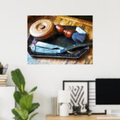 Rasierset Poster (Heimbüro)