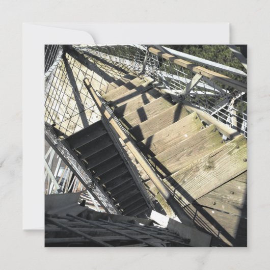 Rasierturm in Eureka Einladung (Vorderseite)