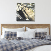 Rasierturm in Eureka Leinwanddruck (Insitu (Schlafzimmer))