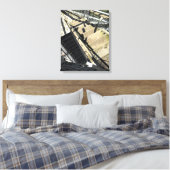 Rasierturm in Eureka Leinwanddruck (Insitu (Schlafzimmer))
