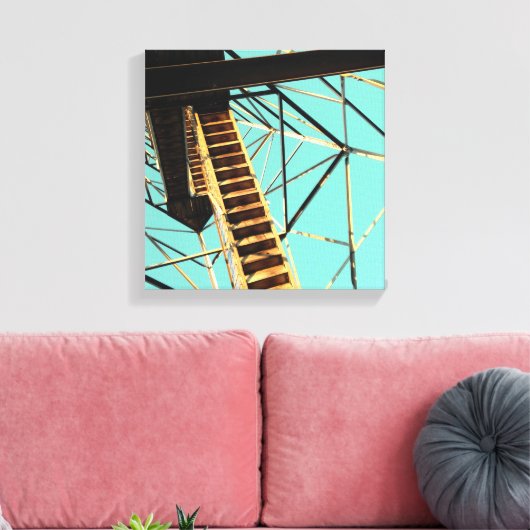 Rasierturm in Eureka Leinwanddruck (Insitu (Wohnzimmer))