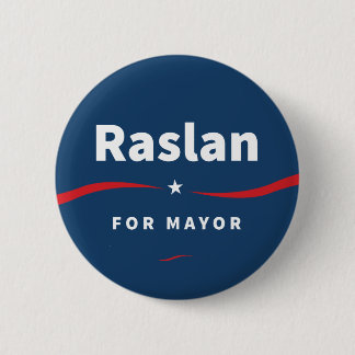 Raslan für Bürgermeister Button