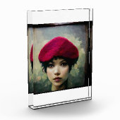 Raspberry Beret Fotoblock (Links)