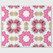 Raspberry Bouquet Geschenkpapier (Flach)