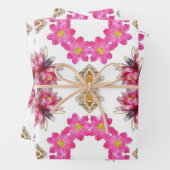 Raspberry Bouquet Geschenkpapier Set (Beispiel)