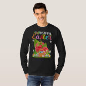 Raspberry Bunny Egg Jagd Funny Raspberry Happy T-Shirt (Vorne ganz)