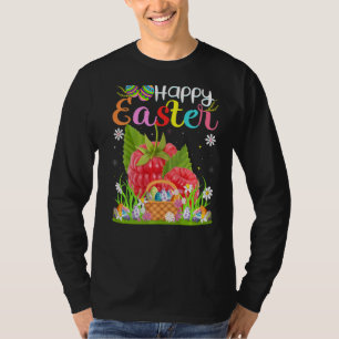 Raspberry Bunny Egg Jagd Funny Raspberry Happy T-Shirt