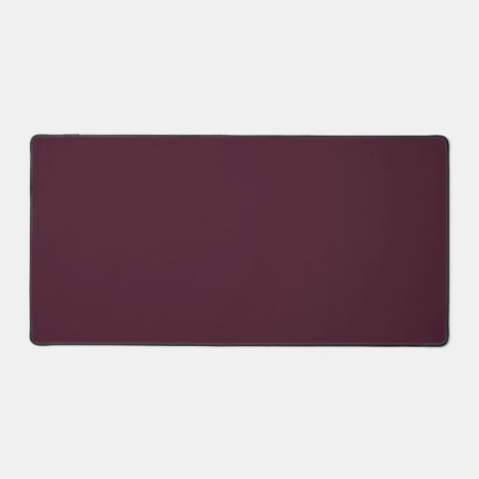 Raspberry burgundy | Bordeaux Schreibtischunterlage (Vorderseite)