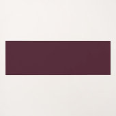 Raspberry burgundy | Bordeaux Yogamatte (Rückseite (Horizontal))