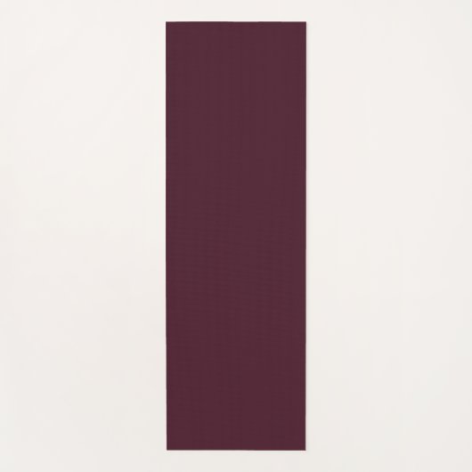 Raspberry burgundy | Bordeaux Yogamatte (Vorderseite)