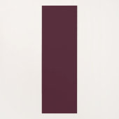 Raspberry burgundy | Bordeaux Yogamatte (Rückseite)