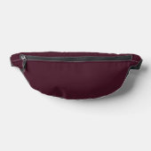 Raspberry Burgundy, Solid Burgundy Bauchtasche (Ablage )