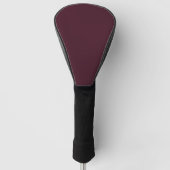 Raspberry Burgundy | Solid Burgundy Golf Headcover (Vorderseite)