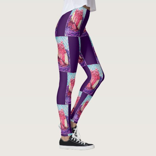 Raspberry Cake Leggings (Rechts)