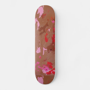 Raspberry Chocolate Maderi Abstrakt Skateboard